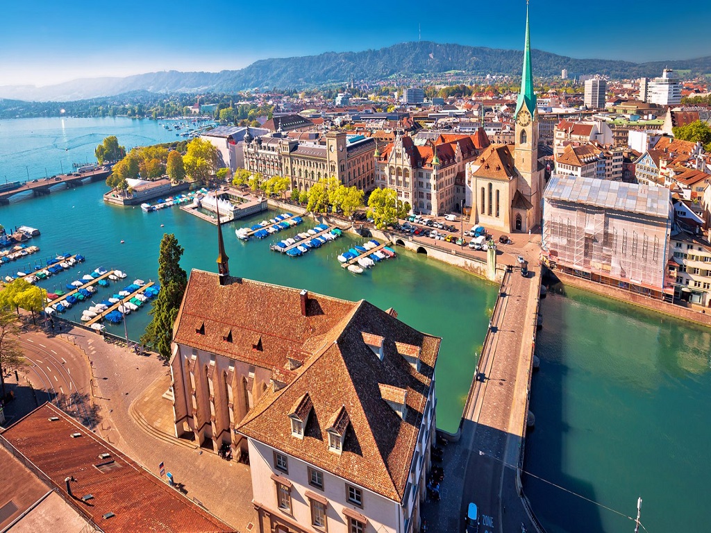 Zurich, Basel and Geneva from Varna